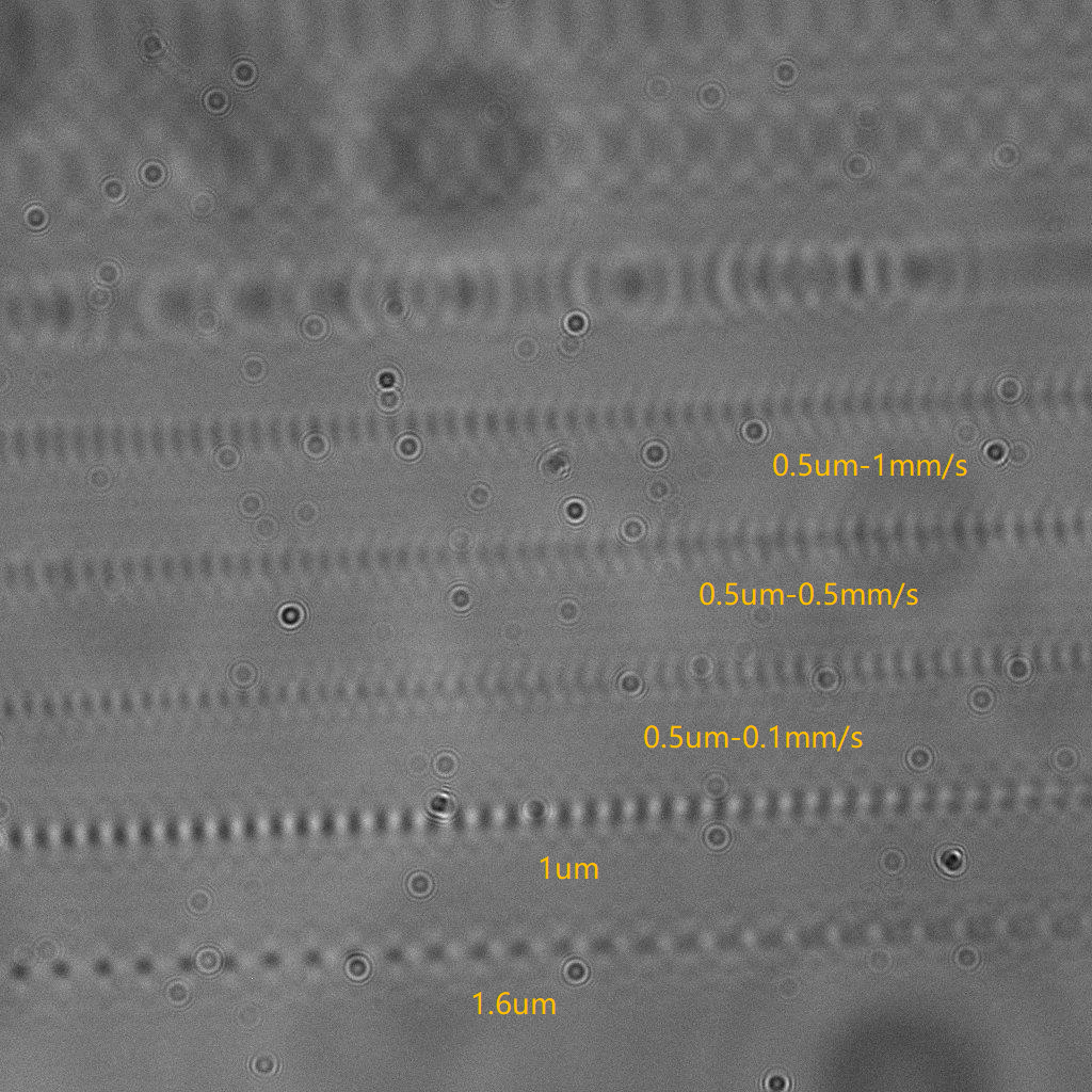 Quantitative measurement of both the surface and internal refractive index distributions of the components,