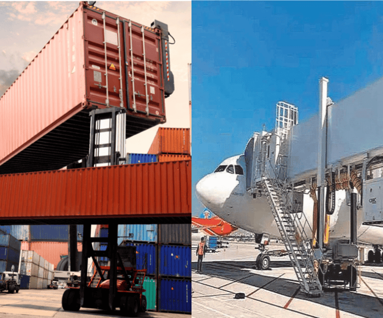 Self-Cooling Containers and Boarding Bridge Application 