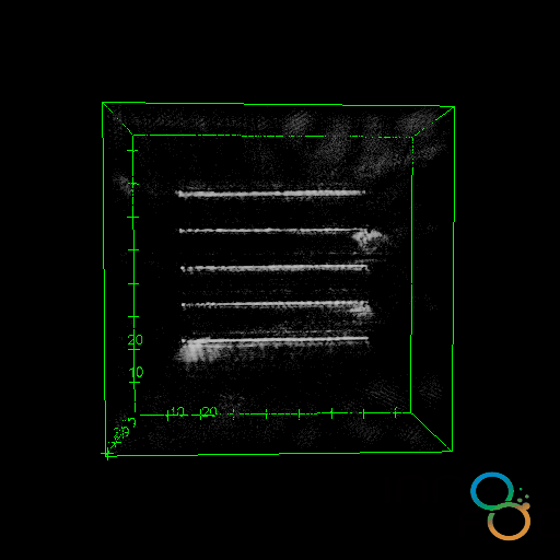 Determine whether the material has been recharaterized by measuring the changes in its refractive index.